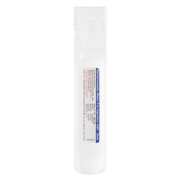 Genetek Lifesciences Bacteriostatic Water 10ml