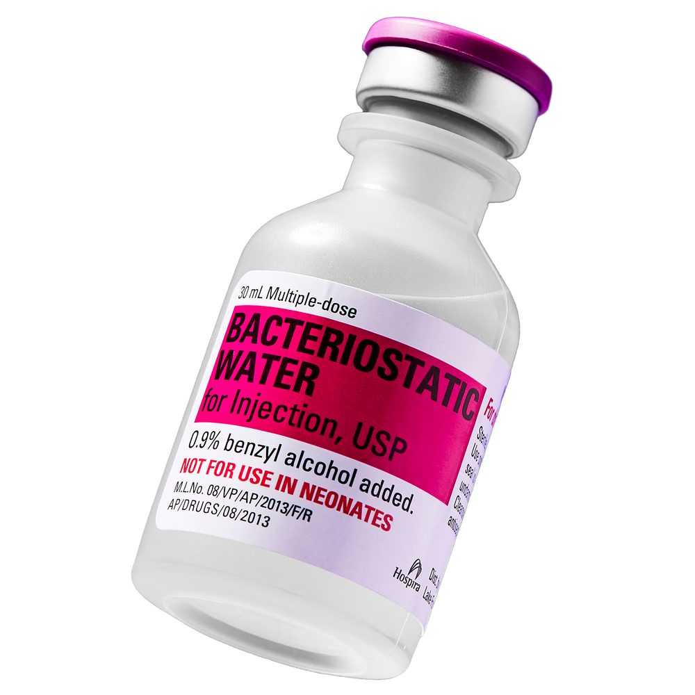 bac water hospira vs bac water Bacteriostatic 30ml purpose. Are Vitamin B12 Shots Insulin needle syringe Size:16oz Glass Bottle